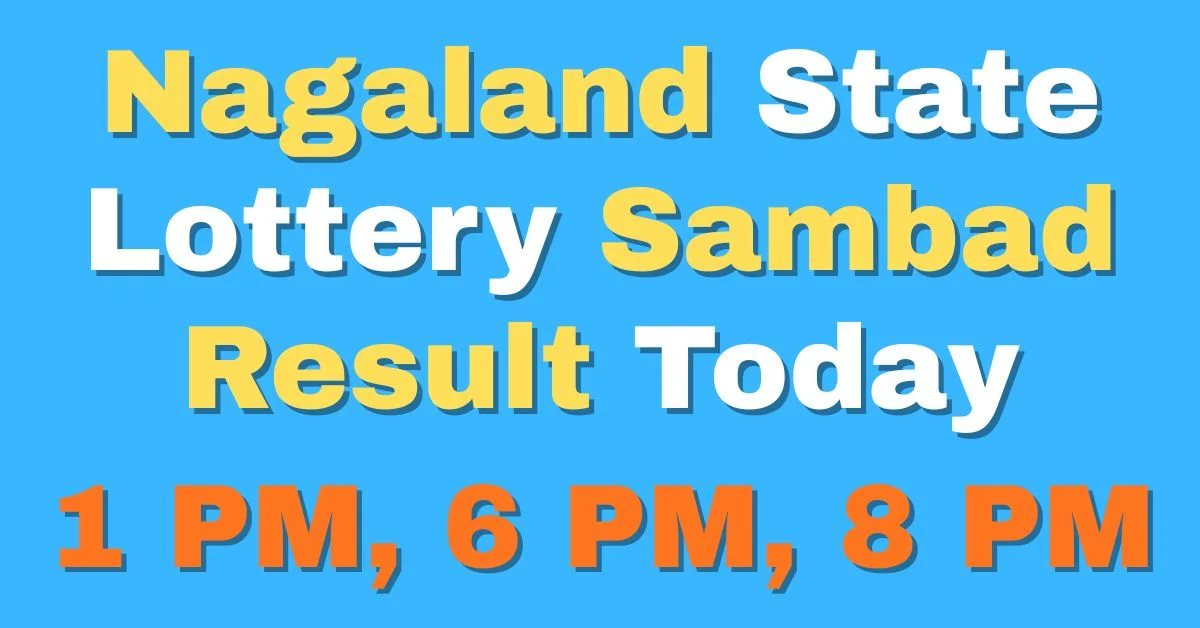 Lottery Sambad